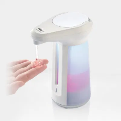 Dispenser automatico per sapone da pavimento con display per acqua liquida, gomito, elettronica elettrica