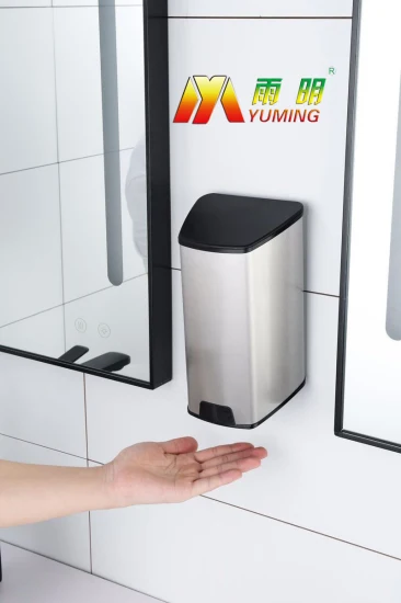 Dispenser automatico di sapone disinfettante con gel in acciaio inossidabile di nuovo design per uso pubblico