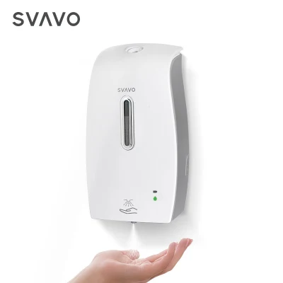 Dispenser di sapone in plastica automatico con sensore di schiuma Svavo Touchless per bagno