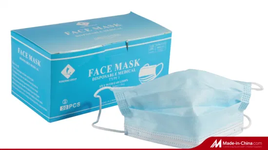Maschera facciale monouso per forniture mediche in tessuto non tessuto a 3 strati